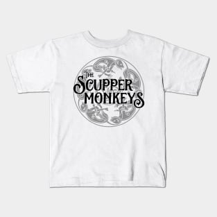 Celtic Monkey Logo (Dark Version) Kids T-Shirt